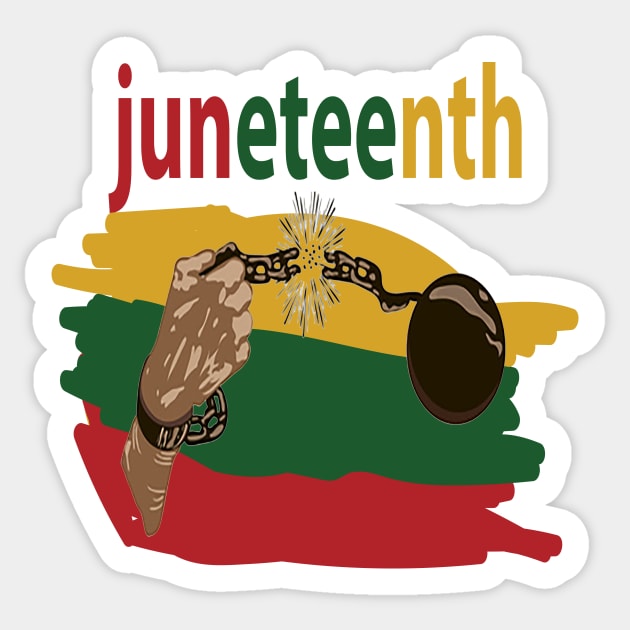 juneteenth Sticker by sineyas